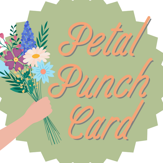Petal Punch Card